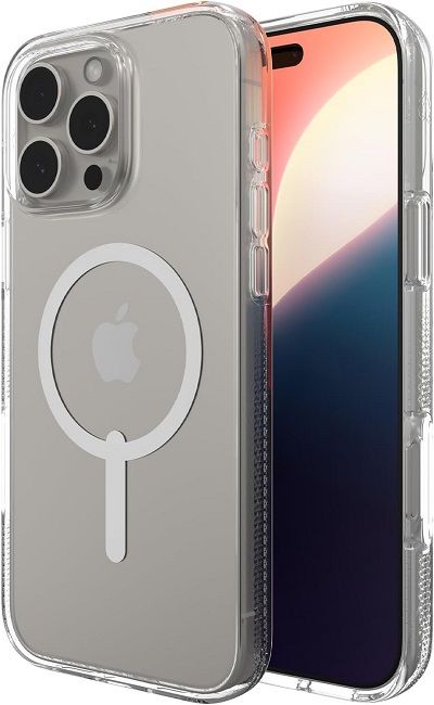 ZAGG Crystal Palace Snap MagSafe Case for iPhone 16 Pro Max - Clear