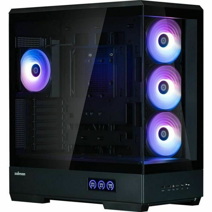 ATX Semi-tower Box Zalman P50 DS BLACK Black