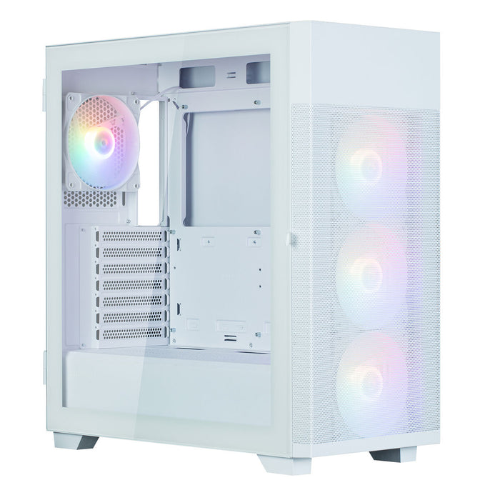 ATX Semi-tower Box Zalman S5 NEO WHITE White
