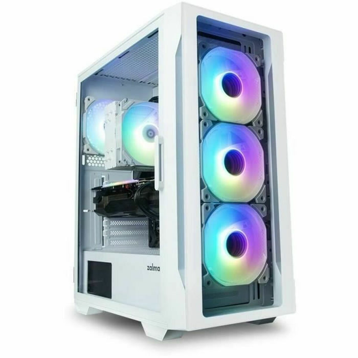 ATX Semi-tower Box Zalman I3 NEO TG WHITE White