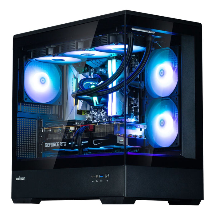 Micro ATX / Mini ITX / ATX Midtower Case Zalman P30 BW Black