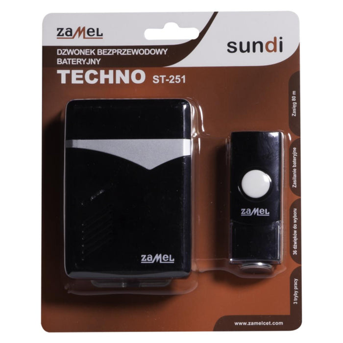 RINGTON WIRELESS 36 MELODIES BLACK ZAMEL