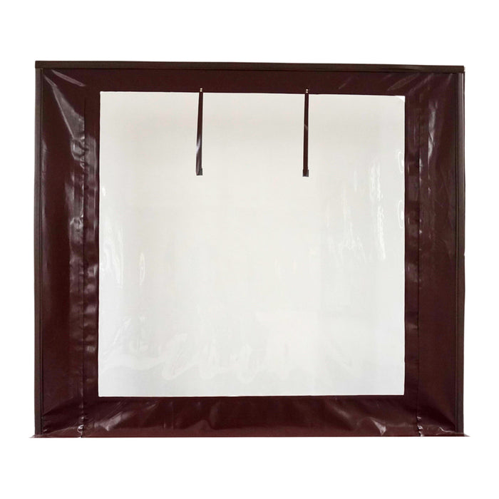WINDPROOF CURTAIN 130X250CM BROWN ZAVESI