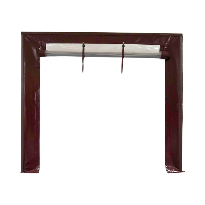 WINDPROOF CURTAIN 130X250CM BROWN ZAVESI