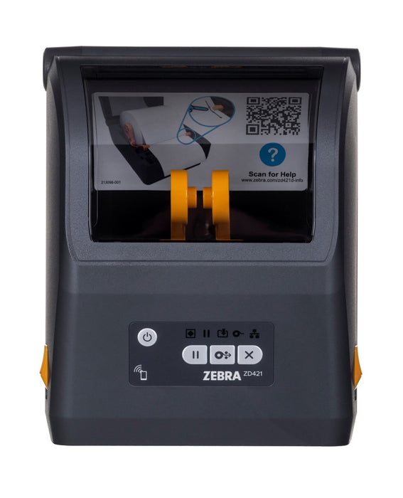Zebra ZD421 label printer Thermal transfer 203 x 203 DPI Wired & Wireless