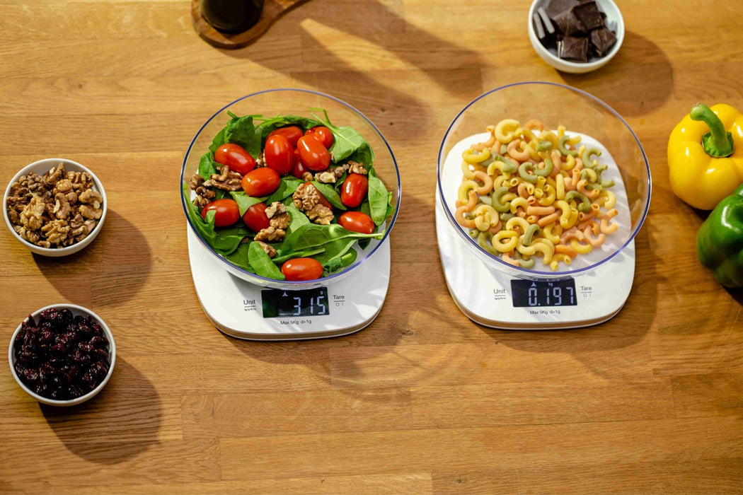 Zelmer ZKS1451 White Ivory Countertop Square Electronic kitchen scale