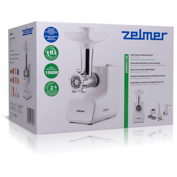 Meat grinder Zelmer ZMM3513B***, 1500 W