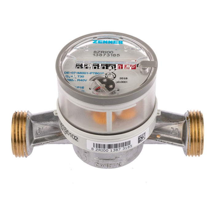 WATER METER ZENNER COLD WATER ZENNER 3/4" (20mm), 4m3