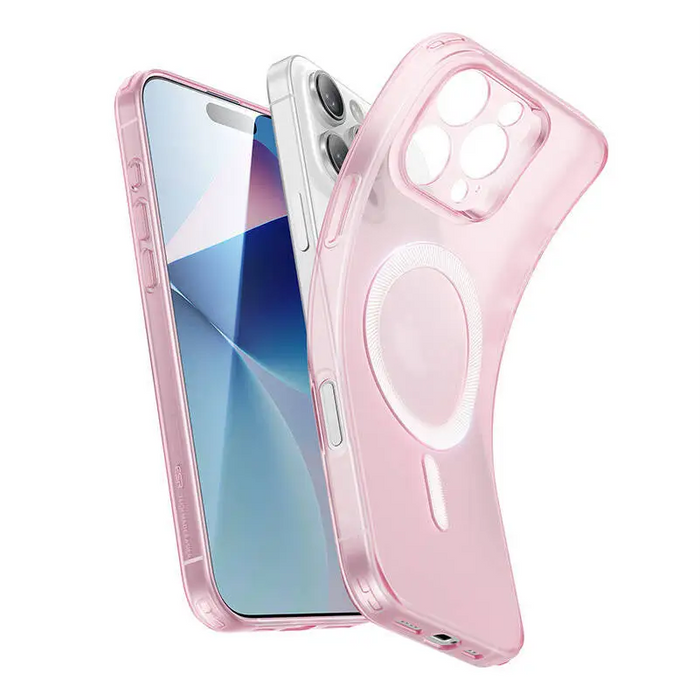 Zero Clear Case (HaloLock) ESR case for iPhone 16 Pro (pink) - Protective cases for smartphones<<<Cases<<<GSM