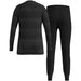 Zestaw bielizny dziecięcej Odlo Set long ACTIVE WARM ECO SET roz. 80cm Czarno-Szary - Thermoactive