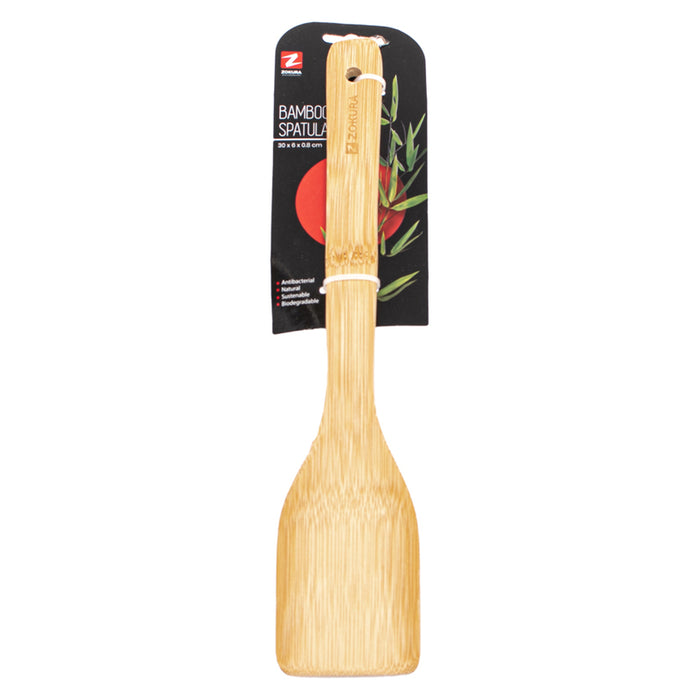 SPATULA WIDE BAMBOO 30CM Z1157 ZOKURA