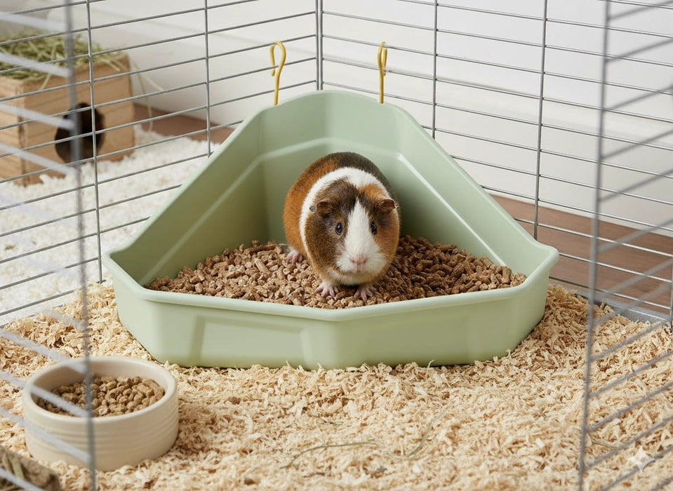 ZOLUX Cosy - corner toilet for rabbit and guinea pig
