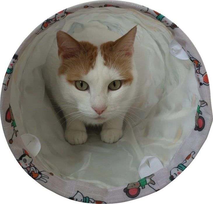 ZOLUX Chatouille Tunnel Cats and Mice Pattern - cat toy - 100cm