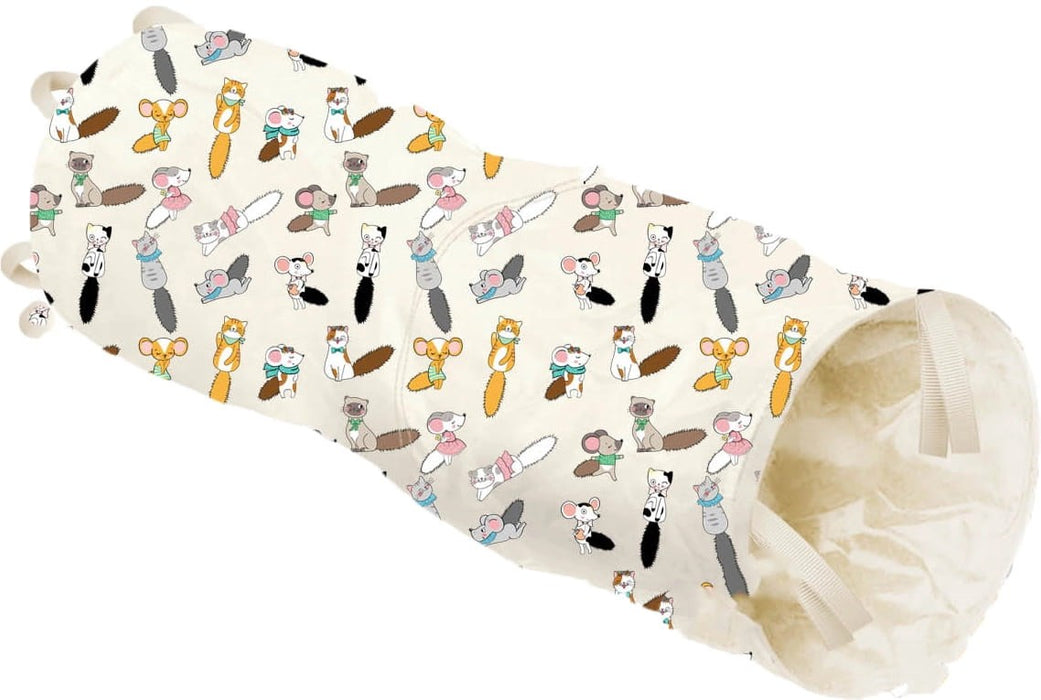 ZOLUX Chatouille Tunnel Cats and Mice Pattern - cat toy - 100cm