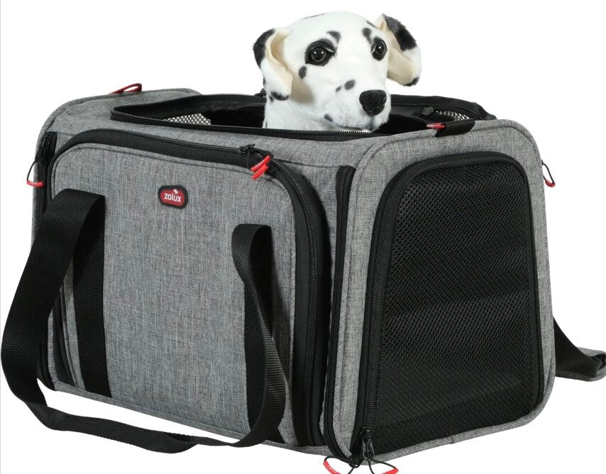 ZOLUX Nomad L – pet carrier bag for dogs and cats – 48×30.8×30.5 cm