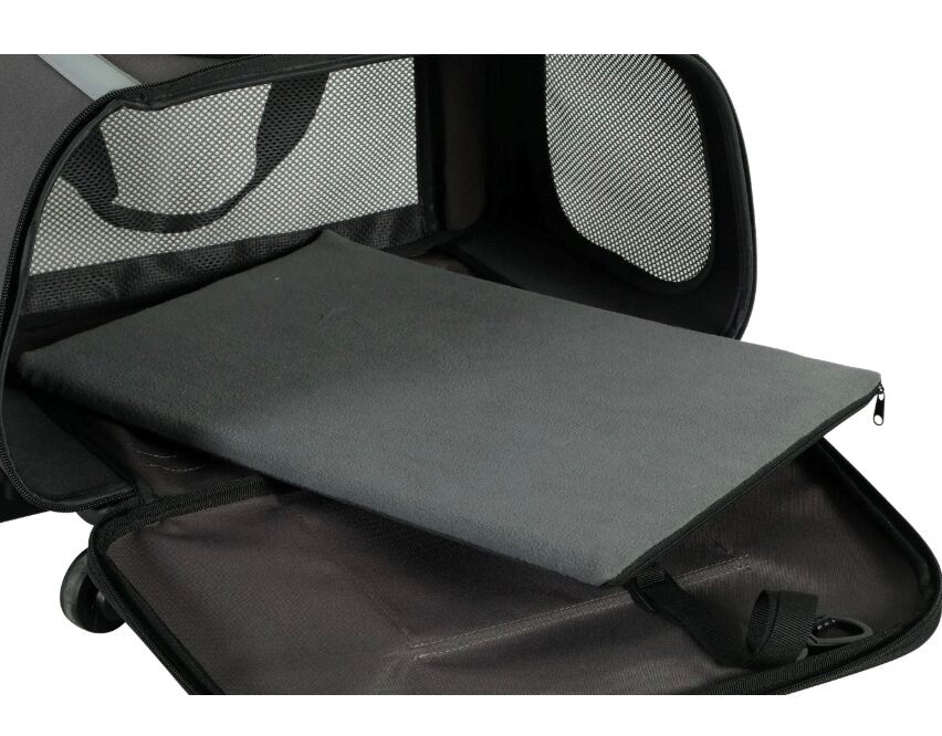 ZOLUX Nomad – wheeled pet carrier for dogs and cats – 47×32×27 cm