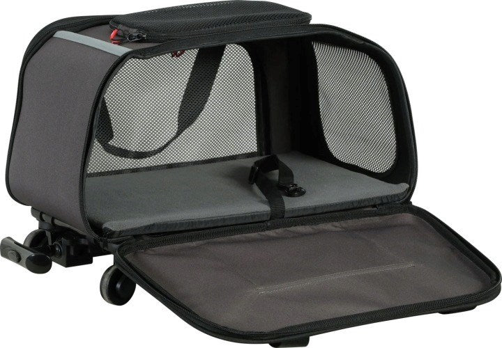 ZOLUX Nomad – wheeled pet carrier for dogs and cats – 47×32×27 cm