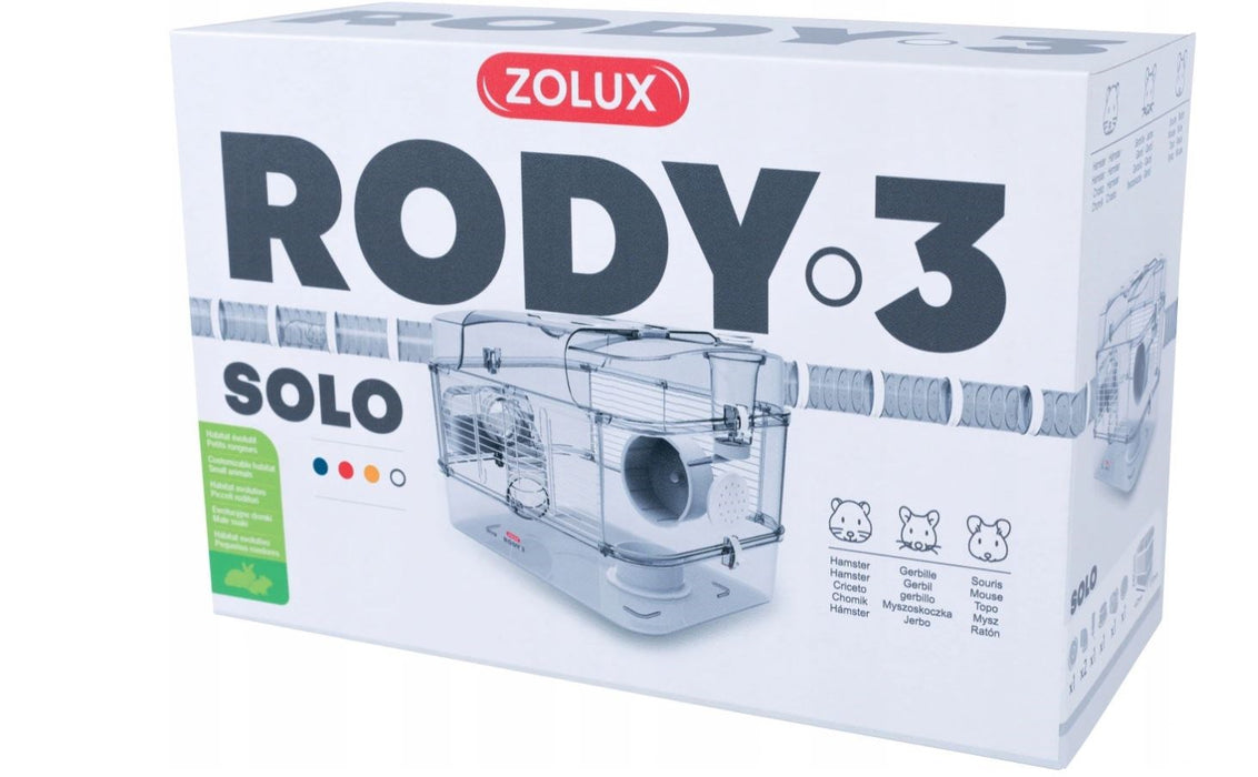 ZOLUX Cage  RODY3 SOLO color: white