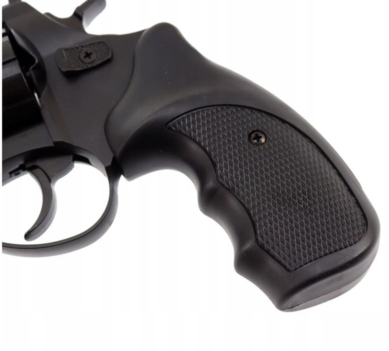 ZORAKI R1-K6L BAS alarm signal blank-firing revolver, 2.5" barrel, .22 Long Blank caliber, black (R1256BMP-BAS)
