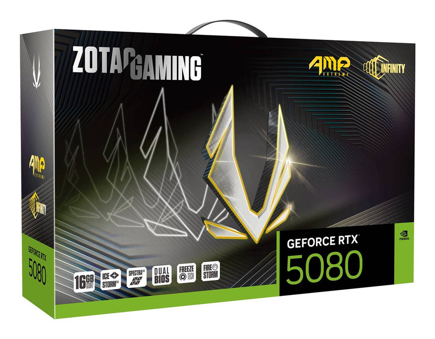 Video card ZOTAC GAMING RTX 5080 AMP Extreme Infinity 16GB GDDR7