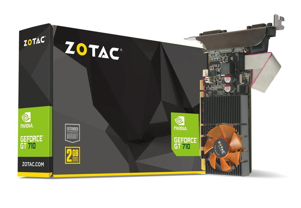 Video card ZOTAC GeForce GT 710 2GB GDDR3