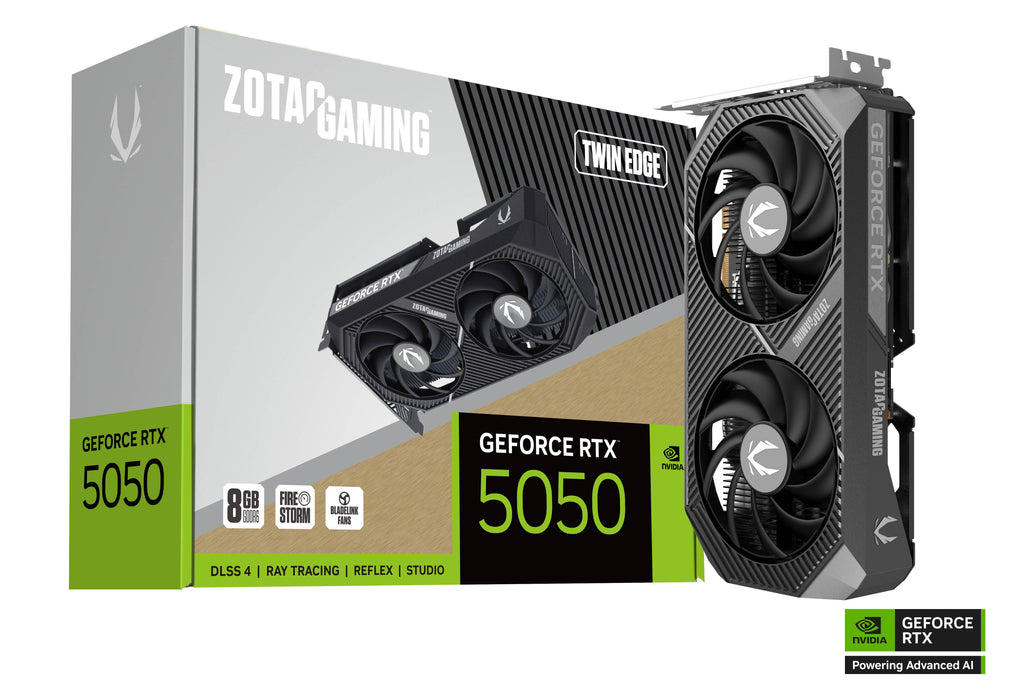 Video card ZOTAC GAMING RTX 5050 Twin Edge 8GB GDDR6