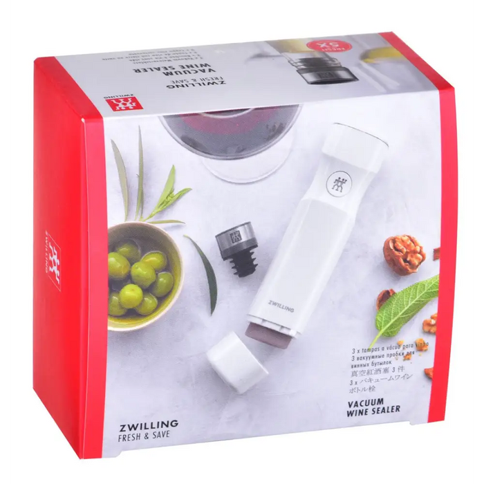 ZWILLING FRESH & SAVE wine preserving pump 3 cm Plastic Silicone Stainless steel - Cutlery and cooking
