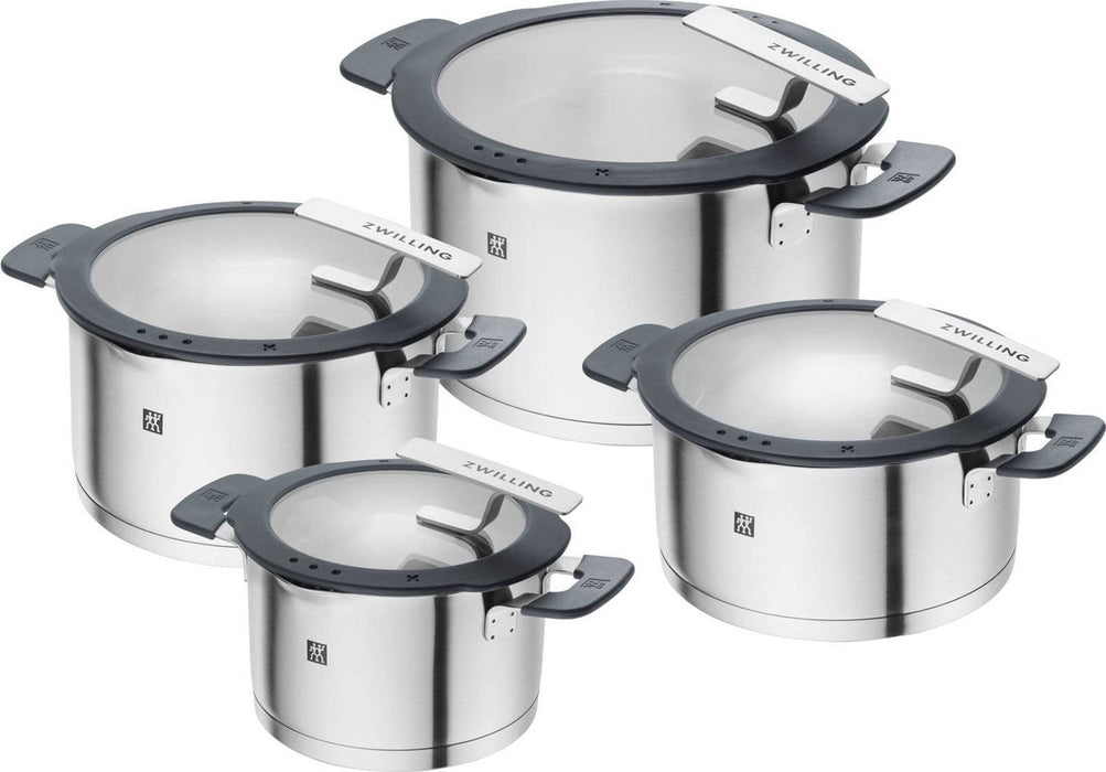 ZWILLING SIMPLIFY 66870-004-0 Pots set Stainless steel 4 pcs. Silver Black - Non-electric pots / pansAGD-GAR<<<Home