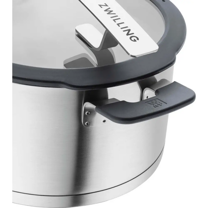 ZWILLING SIMPLIFY 66870-005-0 Pots set Stainless steel 5 pcs. Silver Black - Non-electric pots / pansAGD-GAR<<<Home