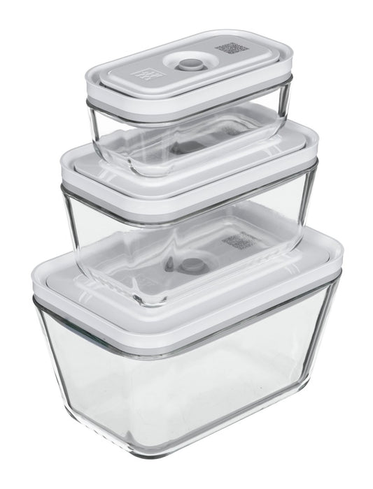 Set of 3 Glass Containers Zwilling Fresh & Save
