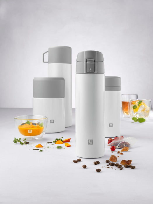 Thermo jug with a mug Zwilling Thermo 1 liter white