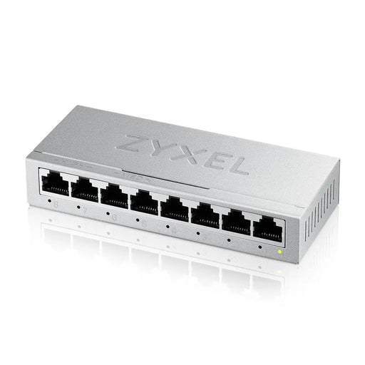 Zyxel GS-108B V5 8-Port MINI Desktop Gigabit Ethernet Switch - Unmanaged Switches<<<ZyXEL<<<ZyXEL<<<PolyComp