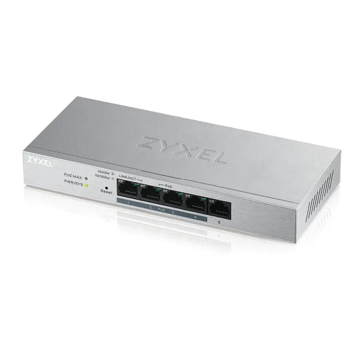 ZyXEL GS1200-5HPv2 5 Port Gigabit PoE+ webmanaged Switch 4x PoE 60 Watt - Managed