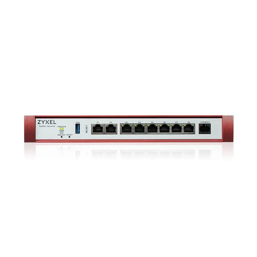 Zyxel USG FLEX 200 H User-definable ports with 2*2.5G & 6*1G 1*USB with 1 YR Gold Security Pack