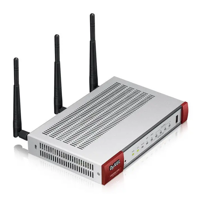 Zyxel USG20W-VPN-EU0101F wireless router Gigabit Ethernet Dual-band (2.4 GHz / 5 GHz) Grey Red