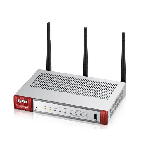 Zyxel USG20W-VPN-EU0101F wireless router Gigabit Ethernet Dual-band (2.4 GHz / 5 GHz) Grey Red