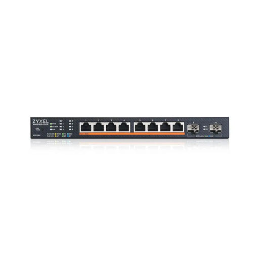 ZyXEL XMG1915-10EP 8-port 2.5GbE 2 SFP+ 8 x PoE++ 130W Smart Switch hybird mode standalone or NebulaFlex Cloud