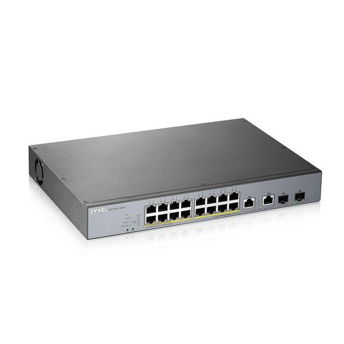 Switch ZyXEL GS1350-18HP, 18-port, Gigabit, Managed, PoE 250W