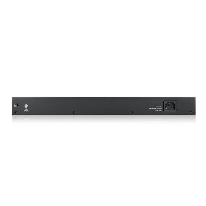 Switch ZYXEL GS1900-48HP, 48-port managed, PoE, Gigabit, for mounting in a cabinet
