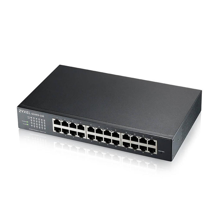Switch ZyXEL GS1915-24E, 24-Port, Gigabit, Managed, Cabinet Mount