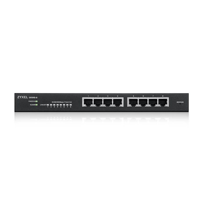 Switch ZyXEL GS1915-8, 8-port, Gigabit, Managed