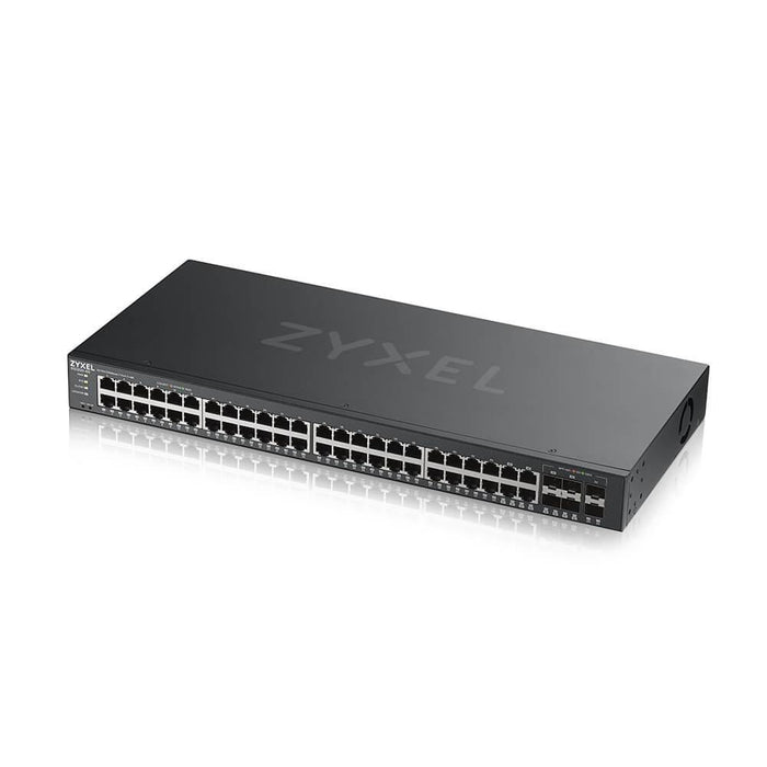 Switch ZyXEL GS-2220-50, 48-port Layer2+, 44x Gb+ 4x Gbcombo (RJ45/SFP) + 2x Gb SFP, managed