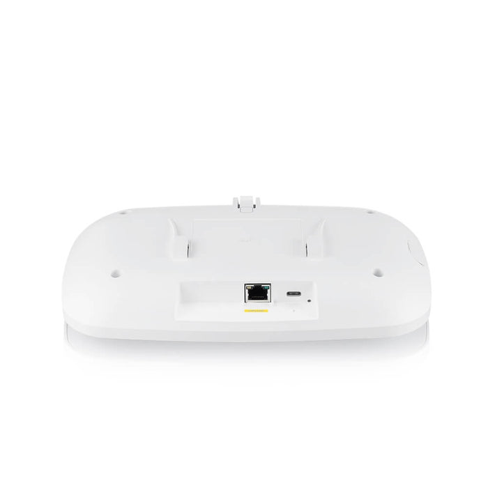 ZyXEL WBE510D  BE6500 (2.4GHz: 2x2:2, 5 or 6GHz: 4x4:2) MU-MIMO, Dual Optimised Antenna, Dual Radio 2.4 and 5 or 6GHz, incl 1 year Nebula PRO, 1 x 2.5G LAN Ports, PoE+ (802.3at), Standalone/Controller/Nebula Cloud Managed Excluding Power Adapter