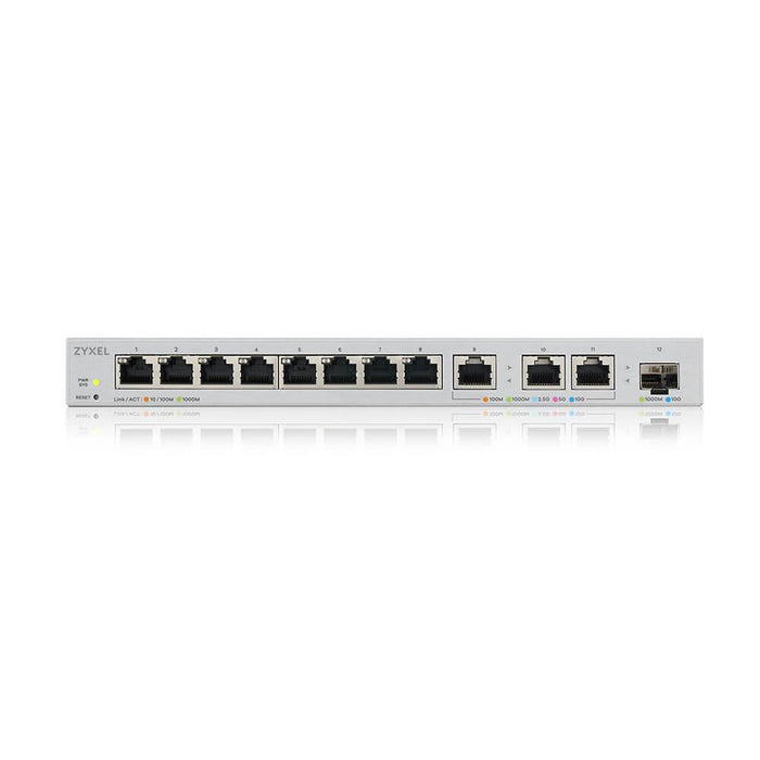 Switch ZYXEL XGS1250-12, 12 port web managed with 3x10G ports + 1xSFP+