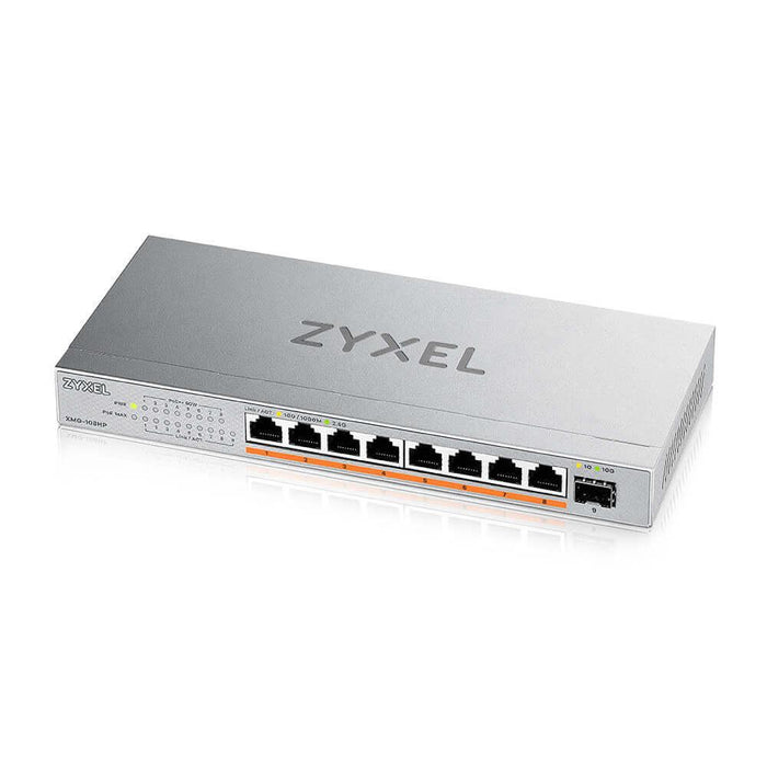 Switch ZyXEL XMG-108HP 8-port 2.5Gb + 1xSFP+, 100W PoE++, unmanaged