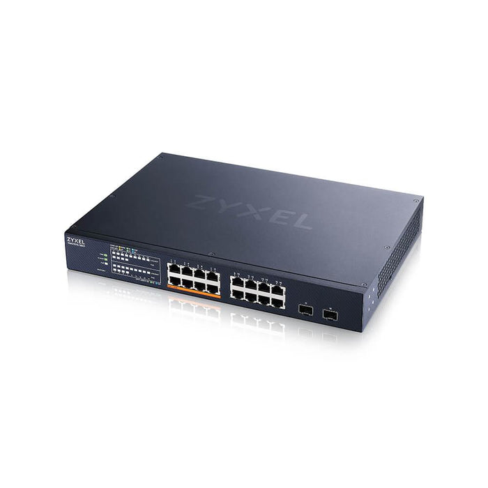 Switch ZyXEL XMG1915-18EP, 16-port, 2x SFP, Gigabit, Managed, , PoE