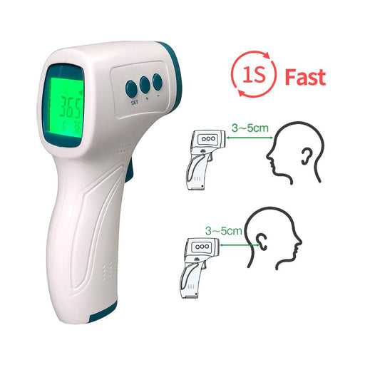 Infrared remote thermometer with high precision measurement of body temperature