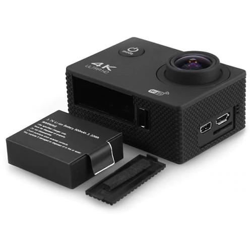 Sports Action Camera Furibee F60B accessories 4K, WiFi, 2.0 incha LCD, UHD, 8MP, 1080P / 30fps, Waterproof