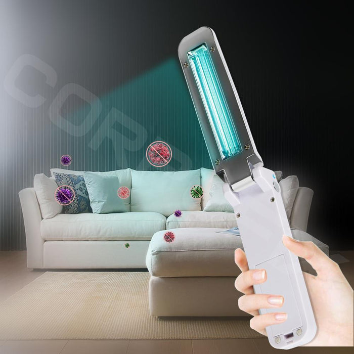 Portable folding ultraviolet germicidal UV lamp Corpofix HV8 for disinfection against bacteria and viruses