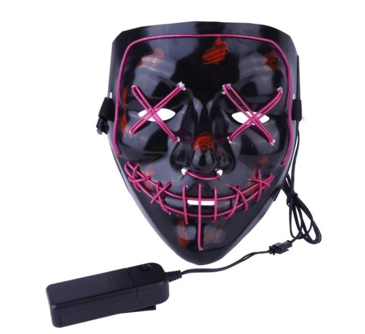 Purge Skull LED Mask for Halloween, Party, New Year, Birthday
